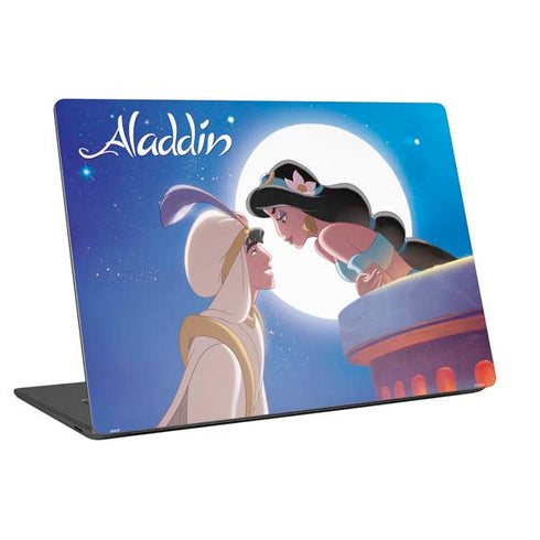 Disney Aladdin and Princess Jasmine Kiss Universal Laptop 17in (13.8 x 10in) Skin