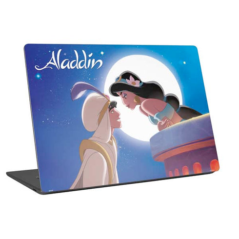 Disney Aladdin and Princess Jasmine Kiss Universal Laptop 18in (14.6 x 10.6in) Skin