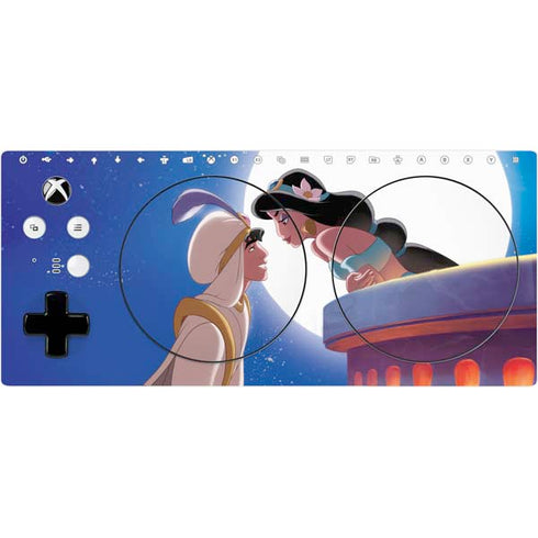 Disney Aladdin and Princess Jasmine Kiss Xbox Adaptive Controller Skin