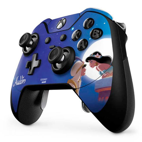 Disney Aladdin and Princess Jasmine Kiss Xbox One Elite Controller Skin
