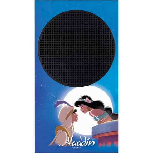 Disney Aladdin and Princess Jasmine Kiss Xbox Series S Bundle Skin