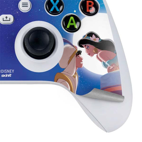 Disney Aladdin and Princess Jasmine Kiss Xbox Series S Bundle Skin