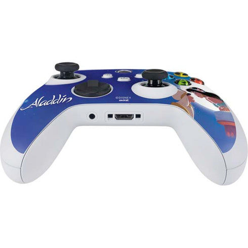 Disney Aladdin and Princess Jasmine Kiss Xbox Series S Controller Skin