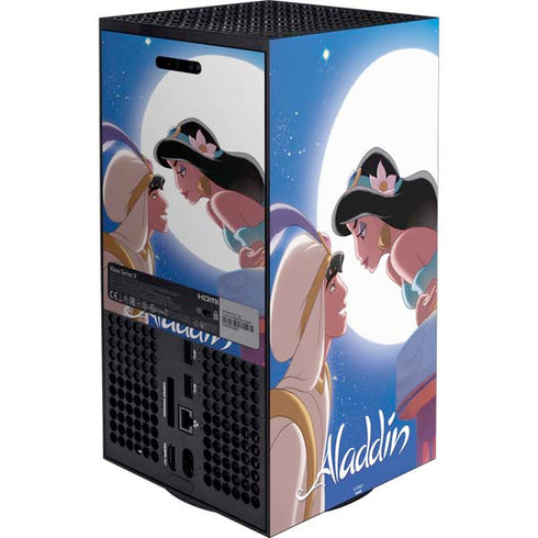Disney Aladdin and Princess Jasmine Kiss Xbox Series X Bundle Skin