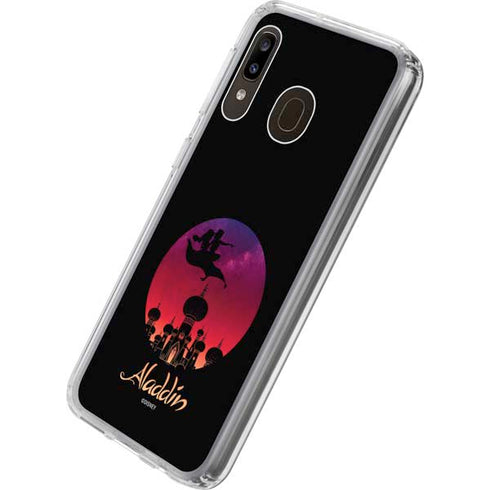 Disney Aladdin A Whole New World Art Galaxy A20 Clear Case