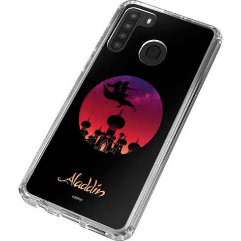 Disney Aladdin A Whole New World Art Galaxy A21 Clear Case