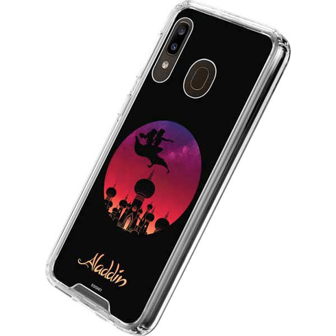 Disney Aladdin A Whole New World Art Galaxy A30 Clear Case