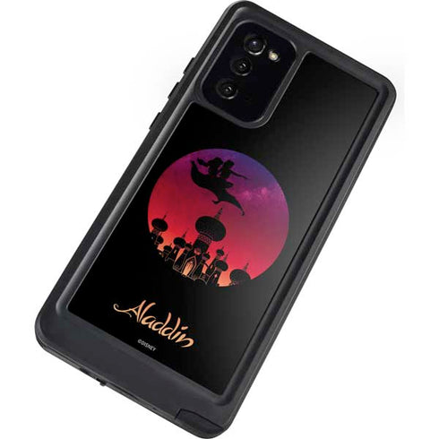 Disney Aladdin A Whole New World Art Galaxy Note20 5G Waterproof Case