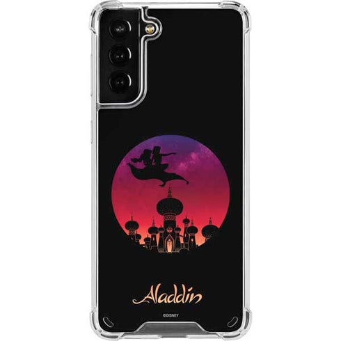 Disney Aladdin A Whole New World Art Galaxy S21 Plus 5G Clear Case
