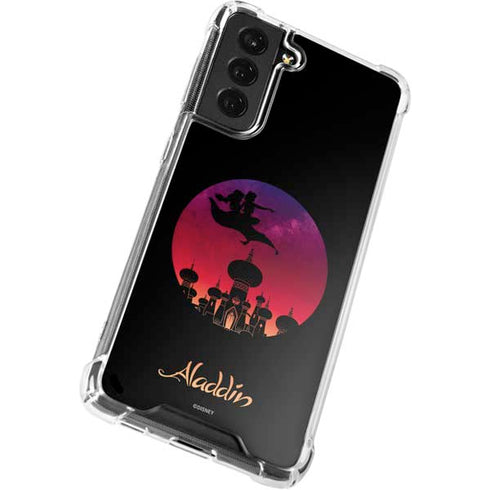 Disney Aladdin A Whole New World Art Galaxy S22 Plus Clear Case