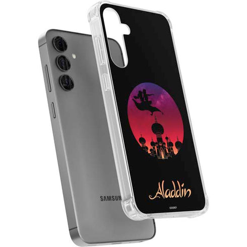 Disney Aladdin A Whole New World Art Galaxy S24 Plus Clear Case