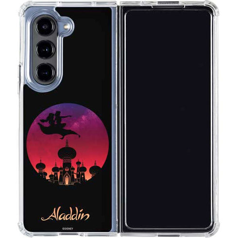 Disney Aladdin A Whole New World Art Galaxy Z Fold5 5G Clear Case