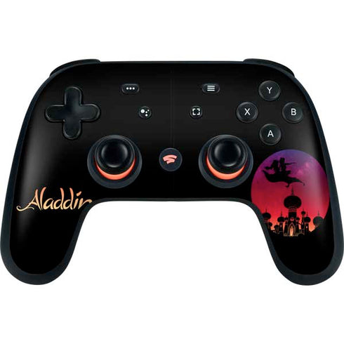 Disney Aladdin A Whole New World Art Google Stadia Controller Skin