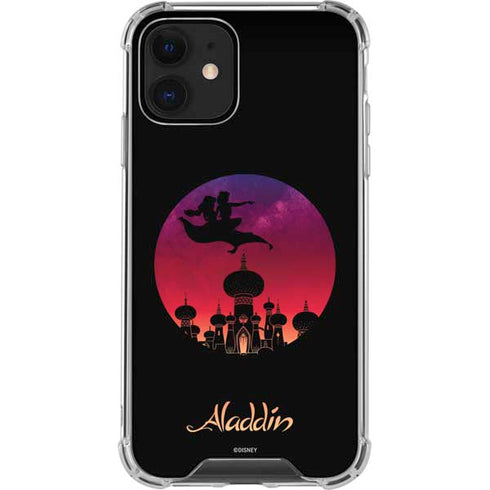 Disney Aladdin A Whole New World Art iPhone 12 Clear Case