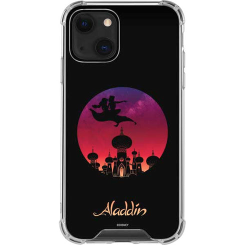 Disney Aladdin A Whole New World Art iPhone 14 Plus Clear Case