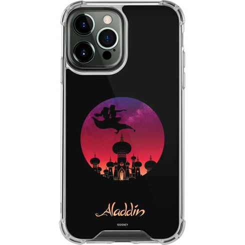 Disney Aladdin A Whole New World Art iPhone 14 Pro Max Clear Case