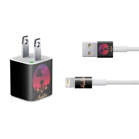 Disney Aladdin A Whole New World Art iPhone Charger (5W USB) Skin