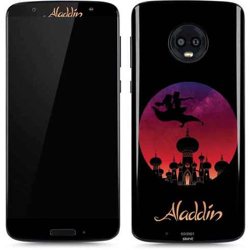 Disney Aladdin A Whole New World Art Moto G6 Skin