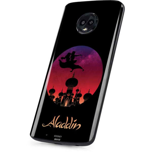 Disney Aladdin A Whole New World Art Moto G6 Skin