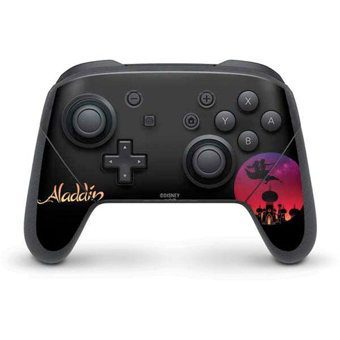 Disney Aladdin A Whole New World Art Nintendo Switch Pro Controller Skin