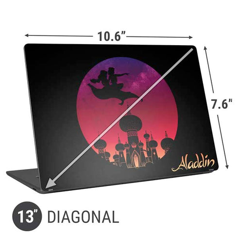 Disney Aladdin A Whole New World Art Universal Laptop 13in (10.6 x 7.6in) Skin