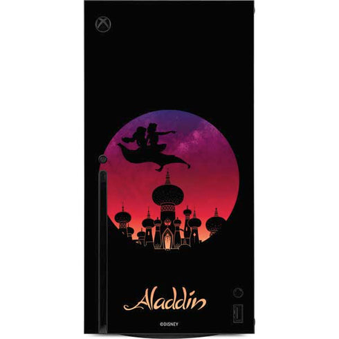 Disney Aladdin A Whole New World Art Xbox Series X Console Skin