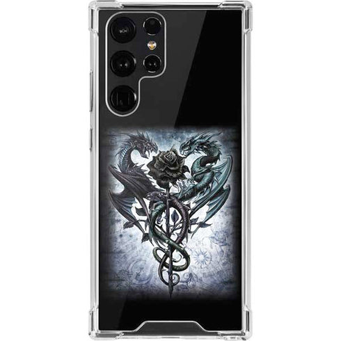 Alchemy Carta Caduceus Rex Galaxy S22 Ultra Clear Case