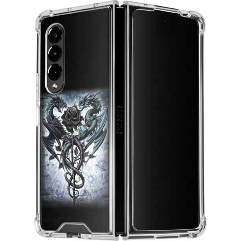 Alchemy Carta Caduceus Rex Galaxy Z Fold4 5G Clear Case