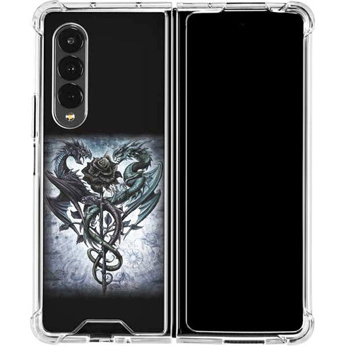 Alchemy Carta Caduceus Rex Galaxy Z Fold4 5G Clear Case
