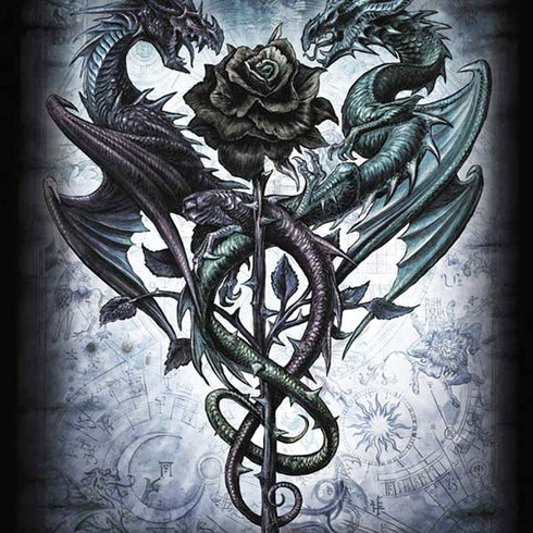 Alchemy Carta Caduceus Rex iPhone XS Skin