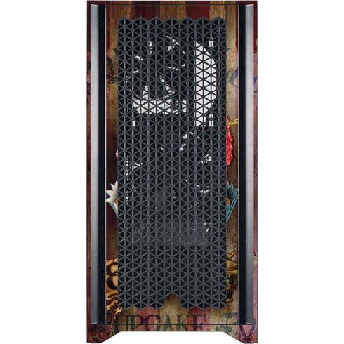 Alchemy Carta Eat Me Corsair 4000D Tempered Glass Mid-Tower ATX Case Skin