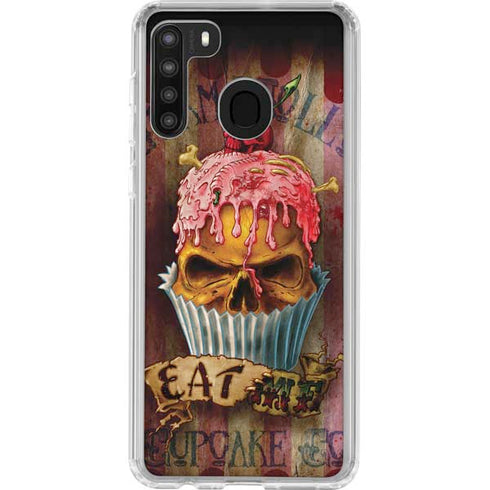 Alchemy Carta Eat Me Galaxy A21 Clear Case