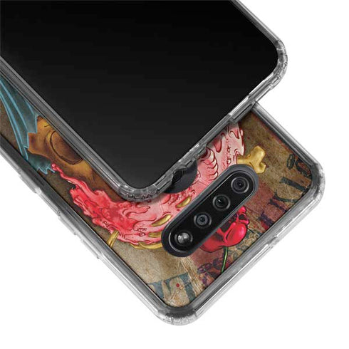 Alchemy Carta Eat Me LG K51/Q51 Clear Case