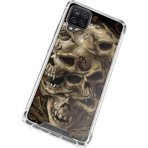 Alchemy Carta Gestaltkopf Galaxy A12 Clear Case
