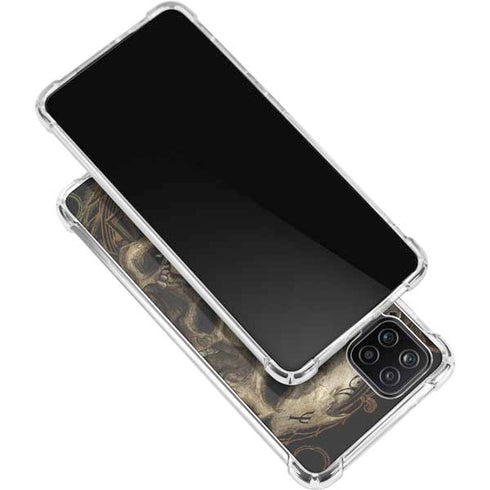 Alchemy Carta Gestaltkopf Galaxy A12 Clear Case