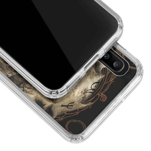 Alchemy Carta Gestaltkopf Galaxy A30 Clear Case