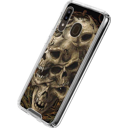 Alchemy Carta Gestaltkopf Galaxy A30 Clear Case