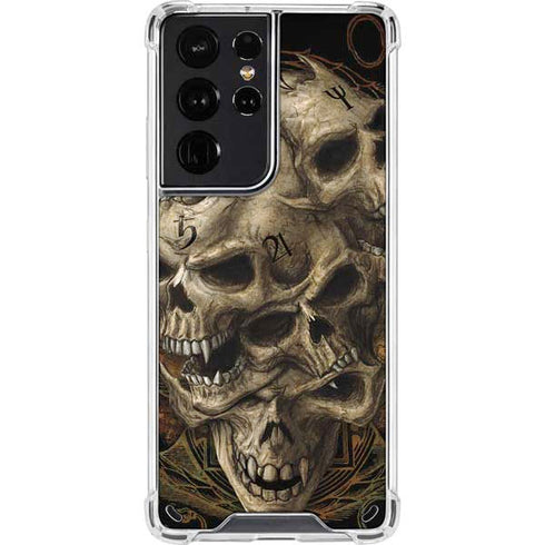 Alchemy Carta Gestaltkopf Galaxy S21 Ultra 5G Clear Case