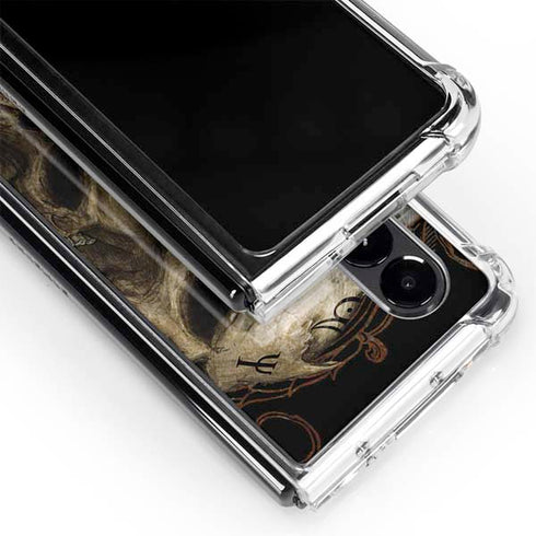 Alchemy Carta Gestaltkopf Galaxy Z Fold4 5G Clear Case
