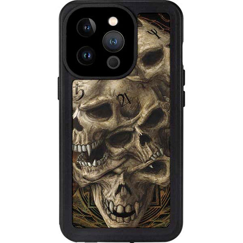 Alchemy Carta Gestaltkopf iPhone 14 Pro Waterproof Case