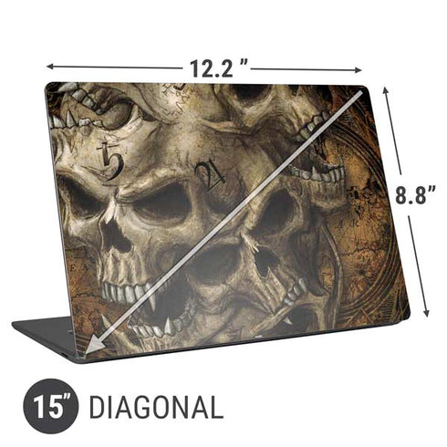 Alchemy Carta Gestaltkopf Universal Laptop 15in (12.2 x 8.8in) Skin