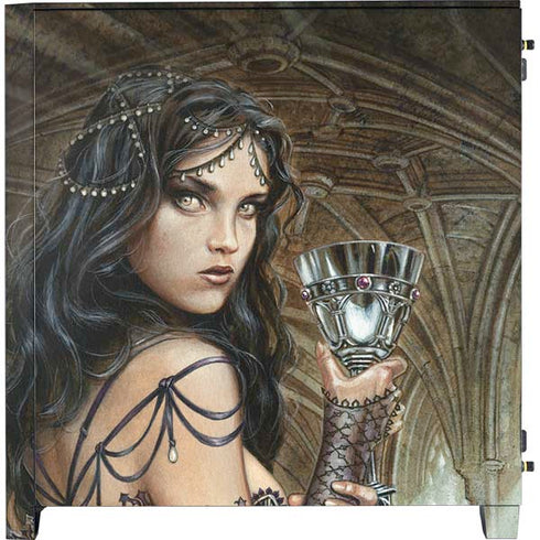 Alchemy Carta Name Of The Rose Corsair 4000D Tempered Glass Mid-Tower ATX Case Skin