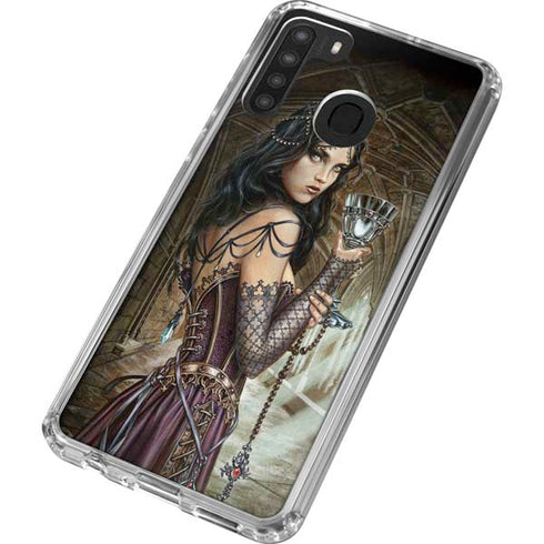 Alchemy Carta Name Of The Rose Galaxy A21 Clear Case