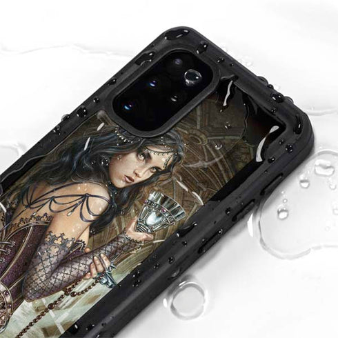 Alchemy Carta Name Of The Rose Galaxy S20 Plus Waterproof Case