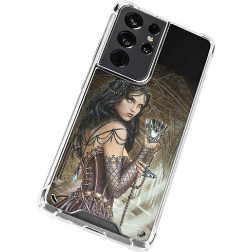 Alchemy Carta Name Of The Rose Galaxy S21 Ultra 5G Clear Case