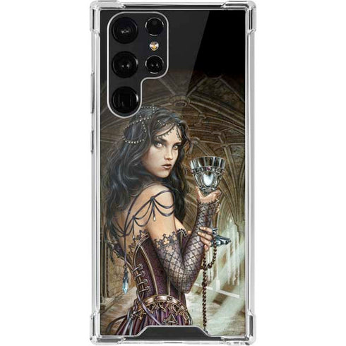 Alchemy Carta Name Of The Rose Galaxy S22 Ultra Clear Case