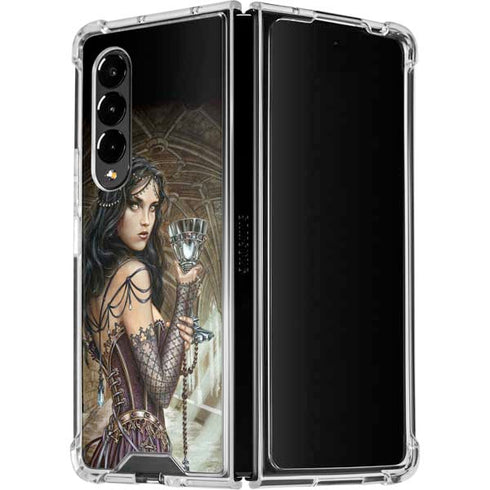 Alchemy Carta Name Of The Rose Galaxy Z Fold4 5G Clear Case
