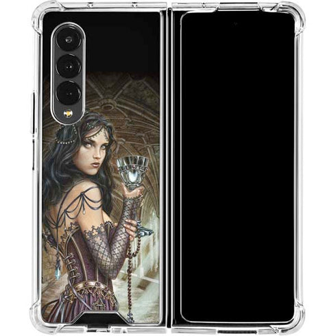 Alchemy Carta Name Of The Rose Galaxy Z Fold4 5G Clear Case
