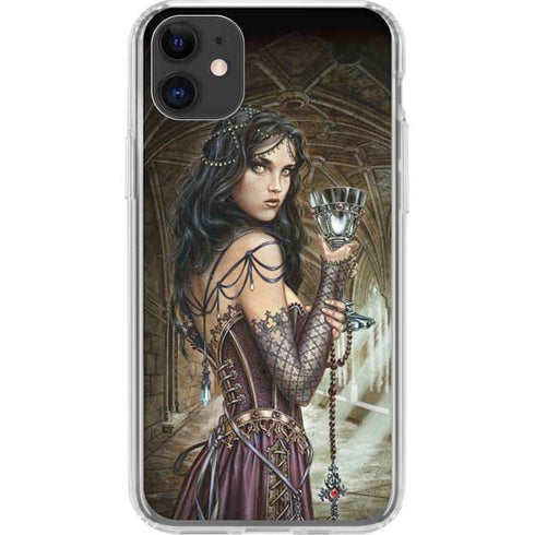 Alchemy Carta Name Of The Rose iPhone 11 Clear Case