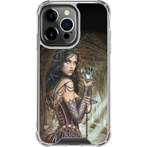 Alchemy Carta Name Of The Rose iPhone 14 Pro Clear Case
